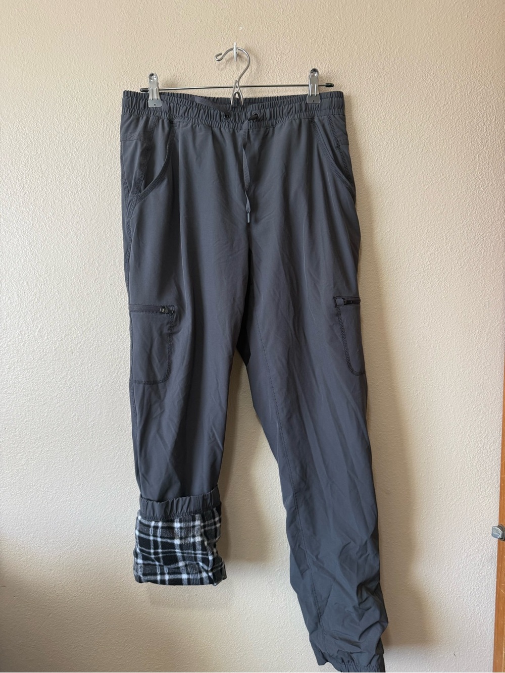 Eddie Bauer Charcoal Gray Cargo Pants